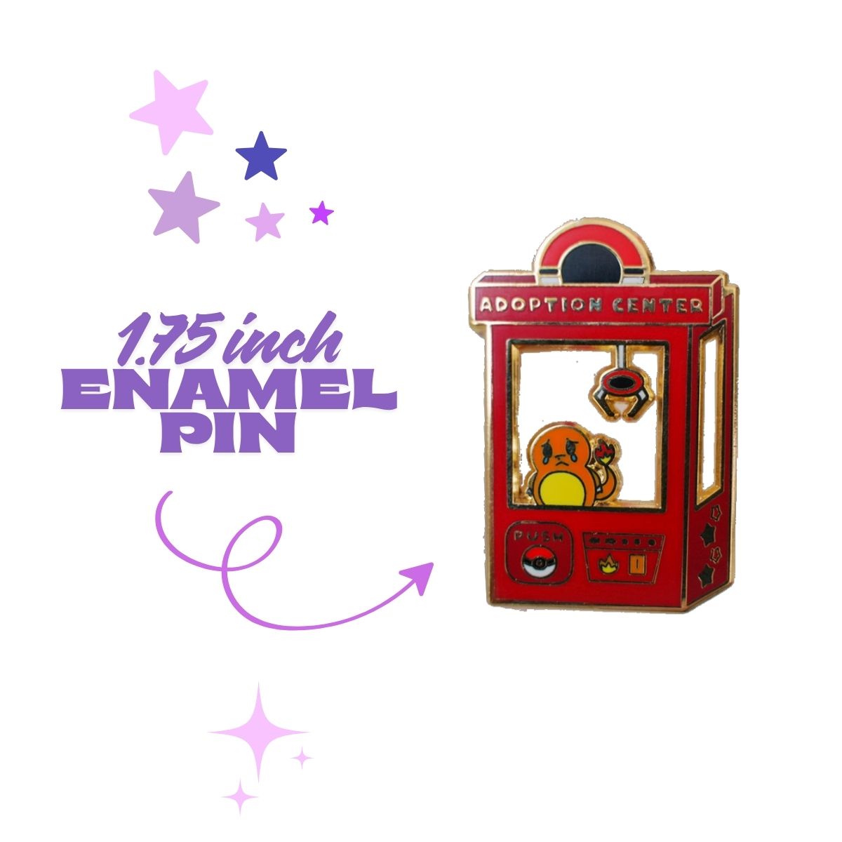 Adopt Charmander Enamel Pin
