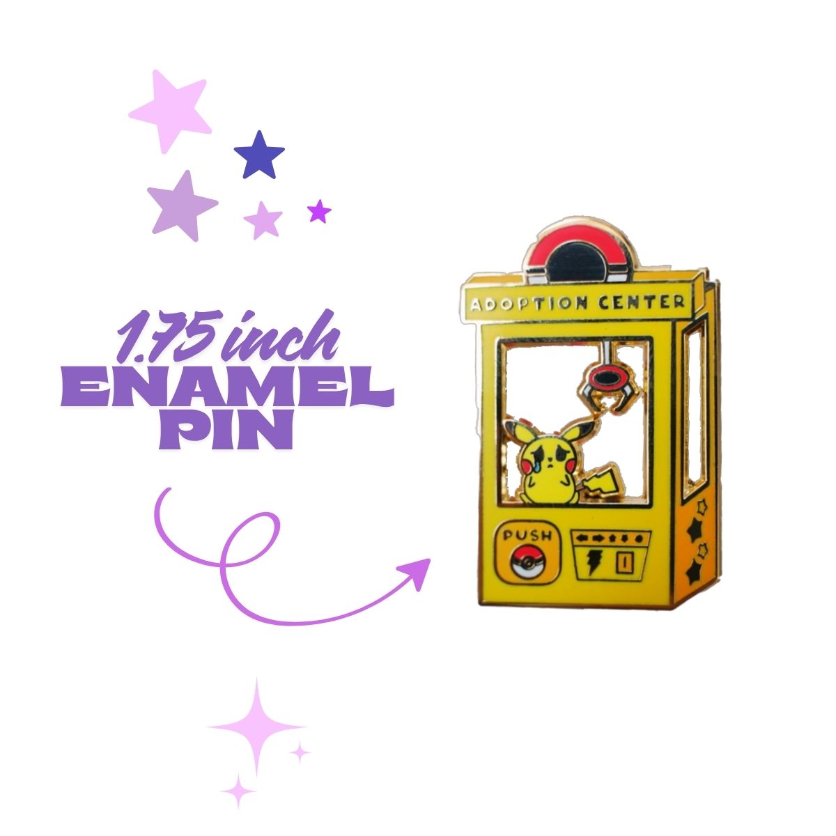 Adopt Pikachu Enamel Pin