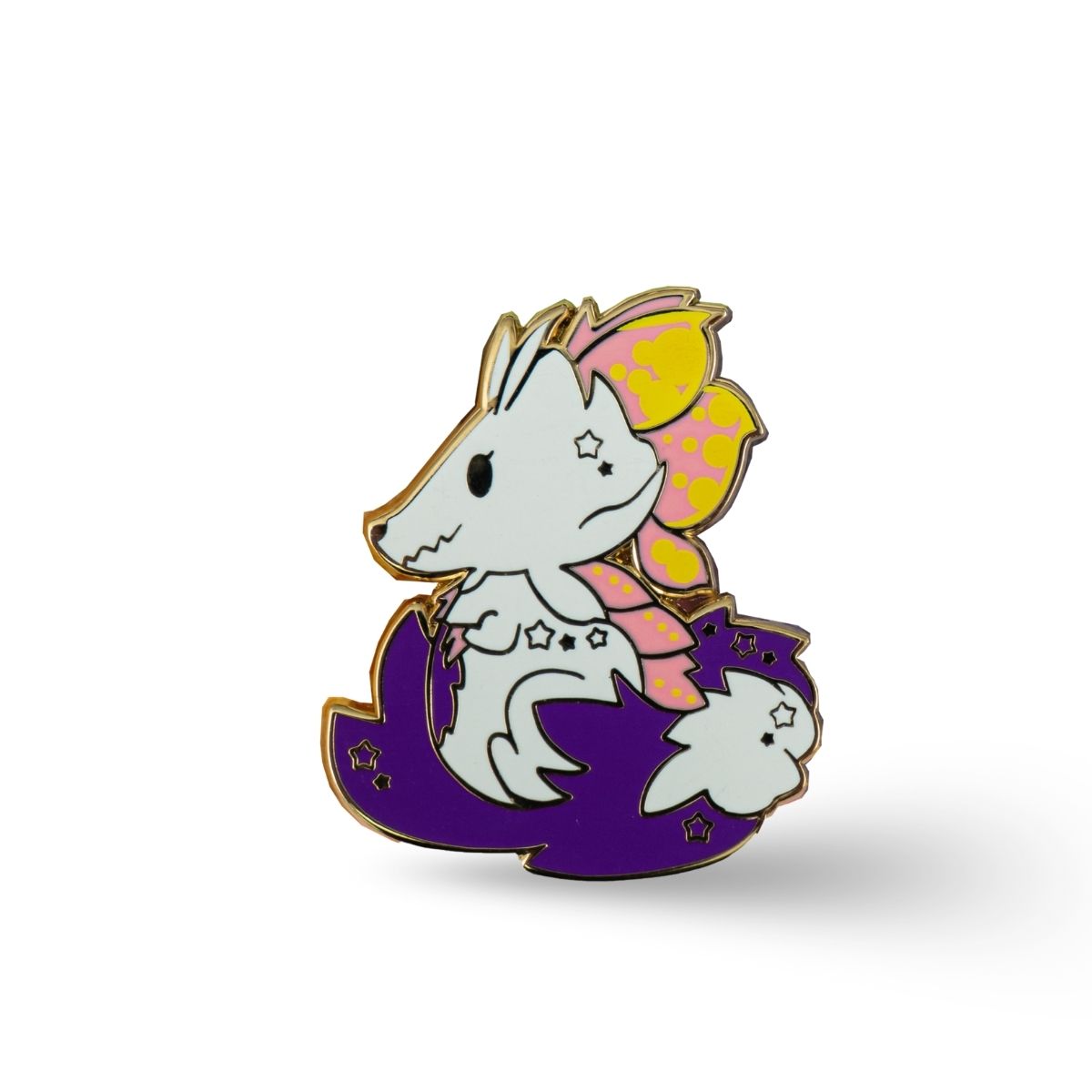 Mitzsune Enamel Pin