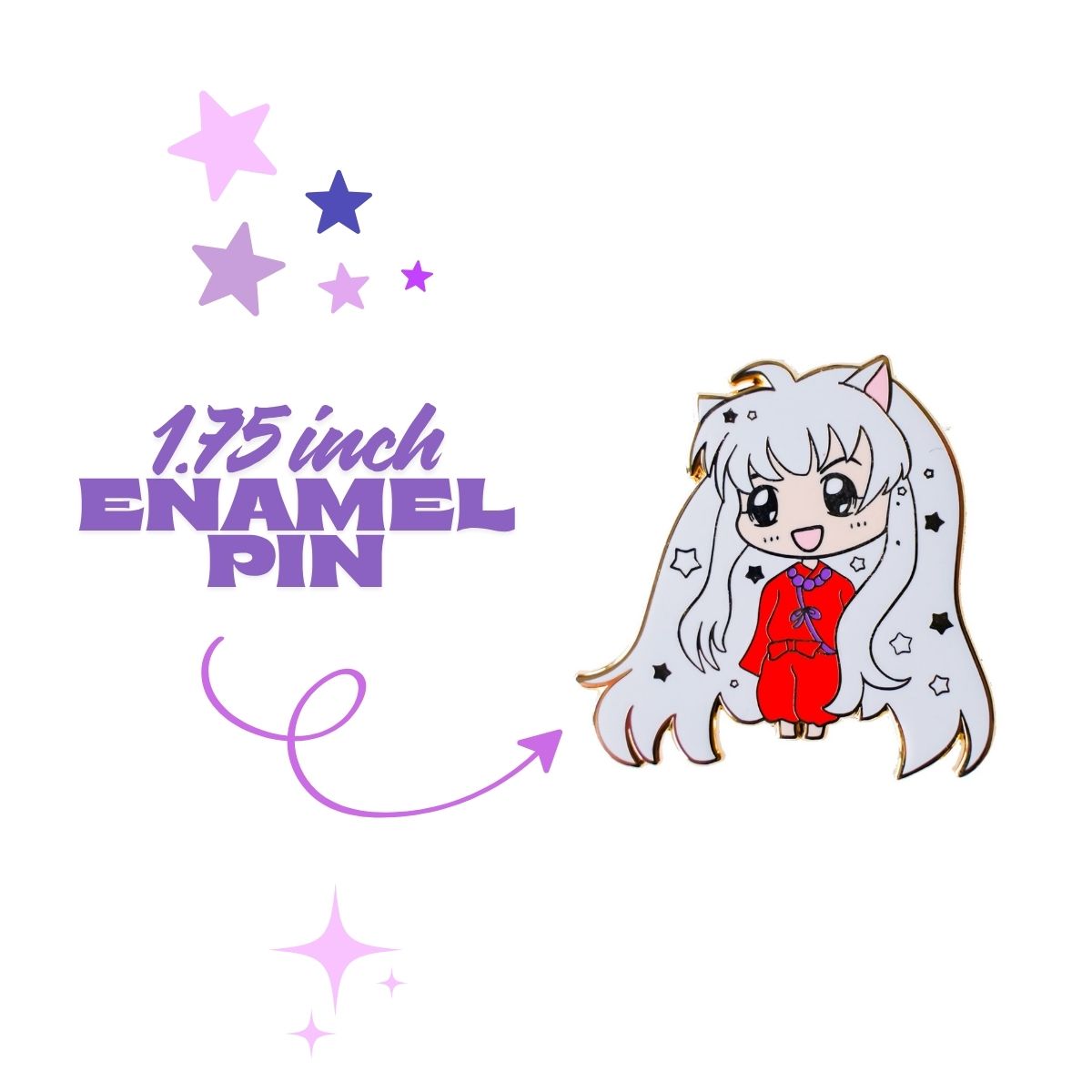 Inu-ya-sha Enamel Pin
