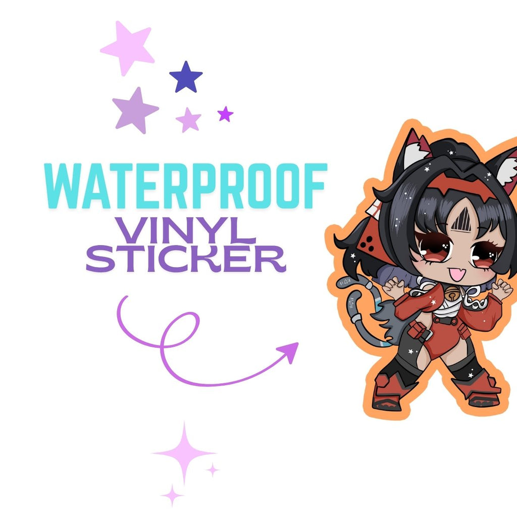 Nekomata Vinyl Sticker