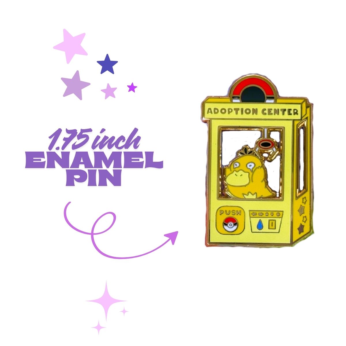 Adopt Psyduck Enamel Pin