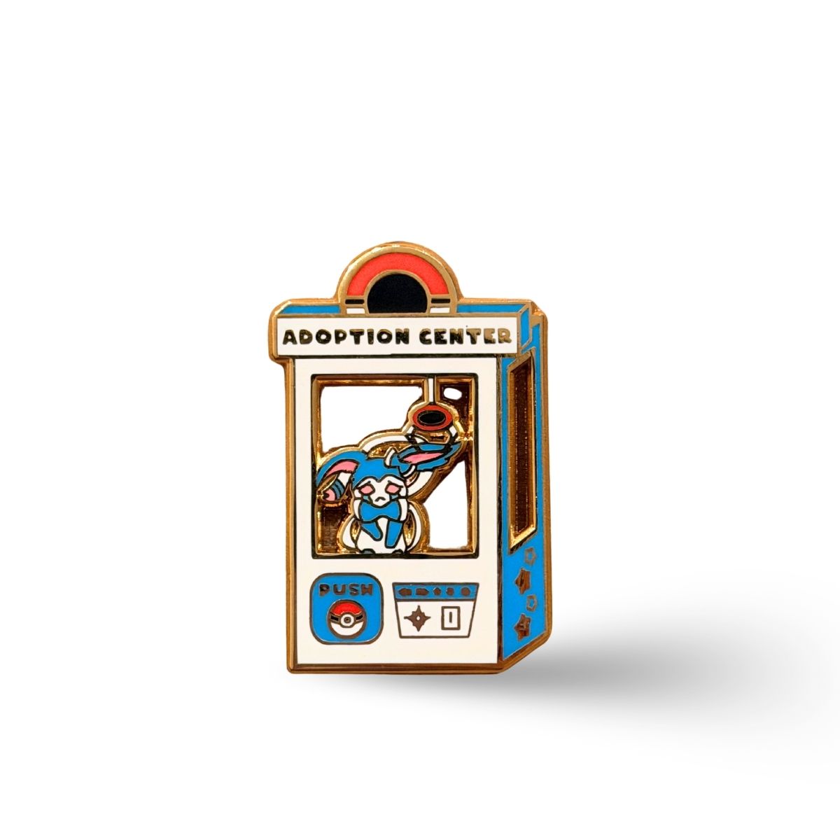 Adopt Shiny Sylveon Enamel Pin