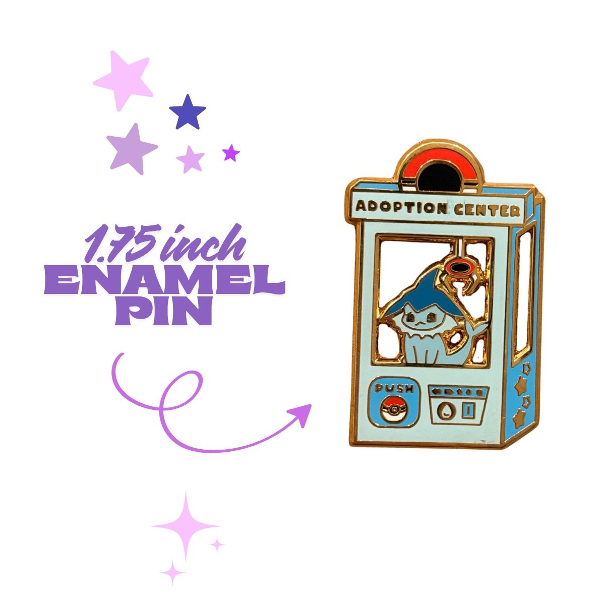 Adopt Vaporeon Enamel Pin