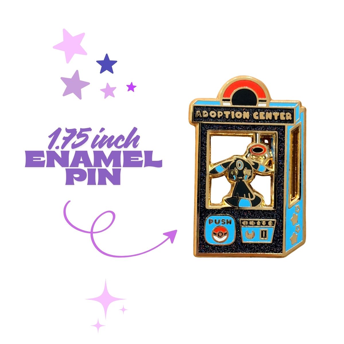 Adopt Shiny Umbreon Enamel Pin