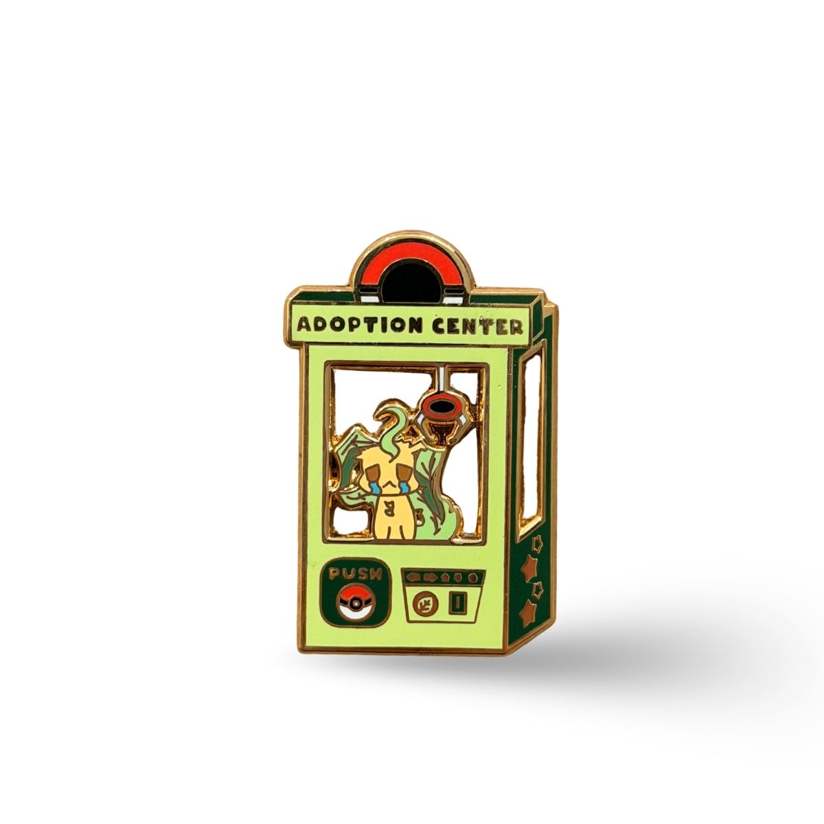 Adopt Shiny Leafeon Enamel Pin