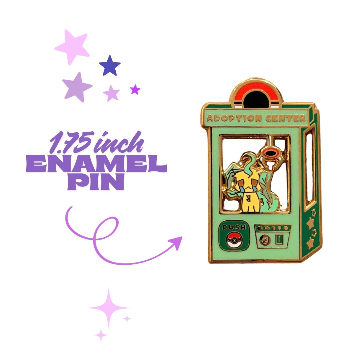 Adopt Leafeon Enamel Pin