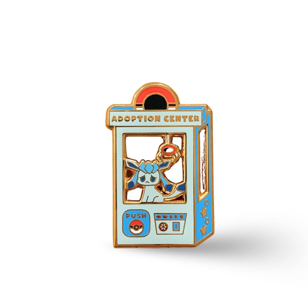 Adopt Shiny Glaceon Enamel Pin