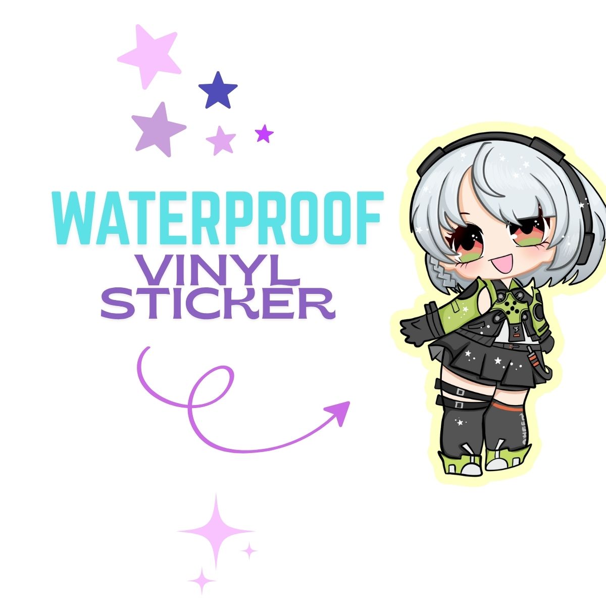 Anby Vinyl Sticker