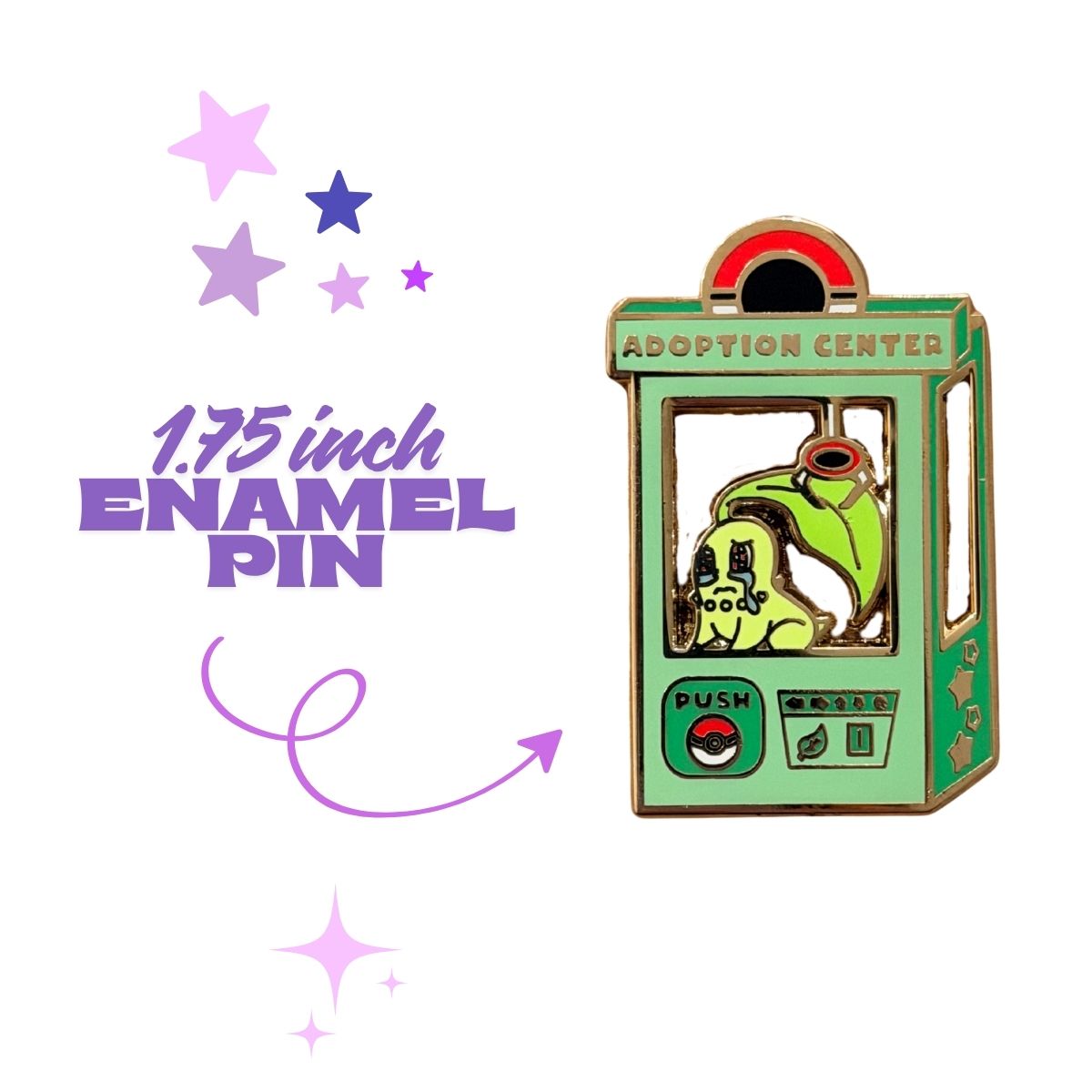 Adopt Chikortia Enamel Pin