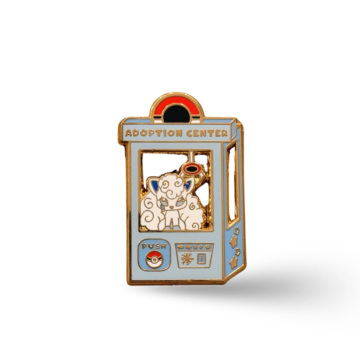 Adopt Alolan Vulpix Enamel Pin