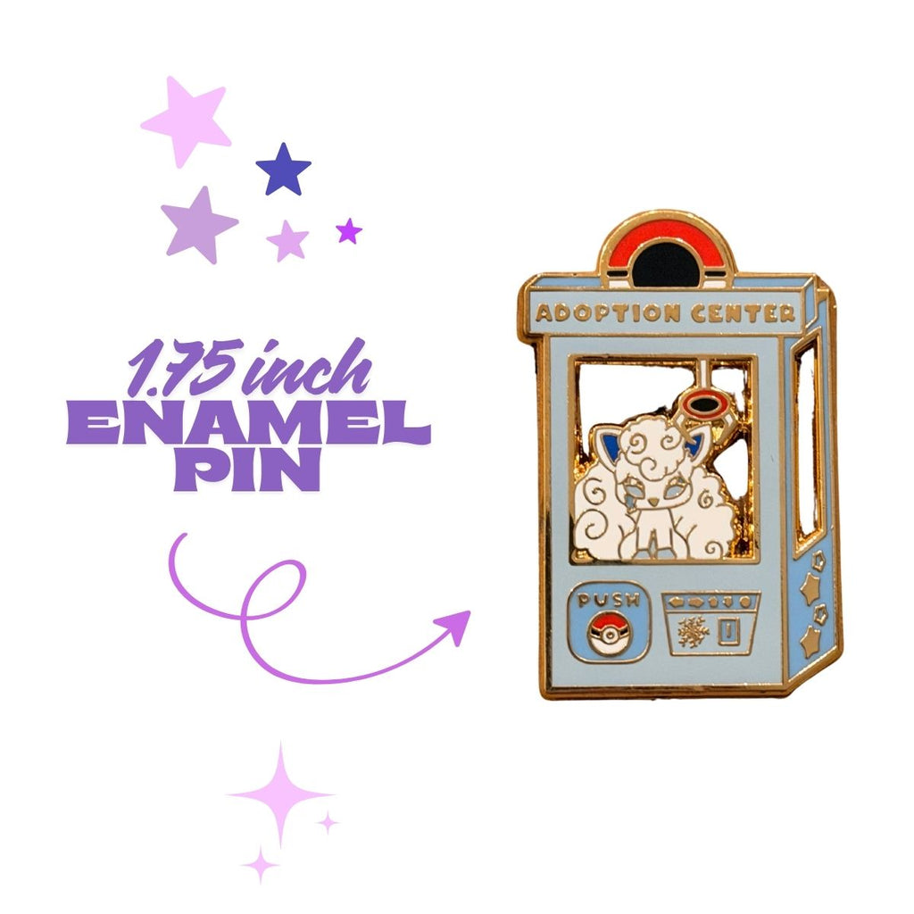 Adopt Alolan Vulpix Enamel Pin