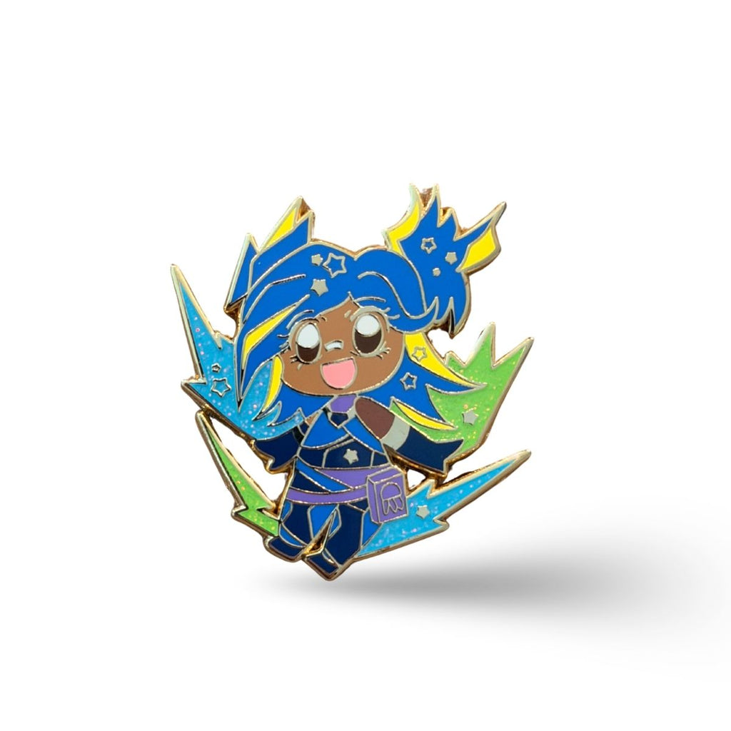 Neon Agent Enamel Pin