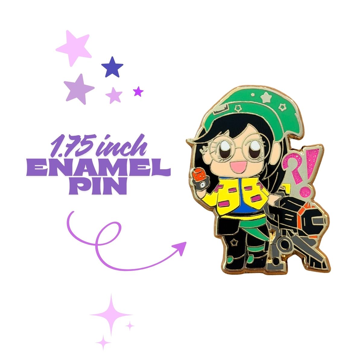 Killjoy Agent Enamel Pin