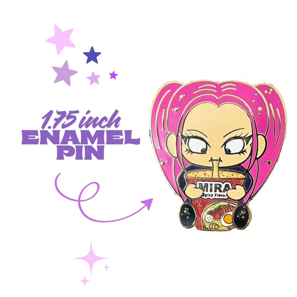 Mira Enamel Pin