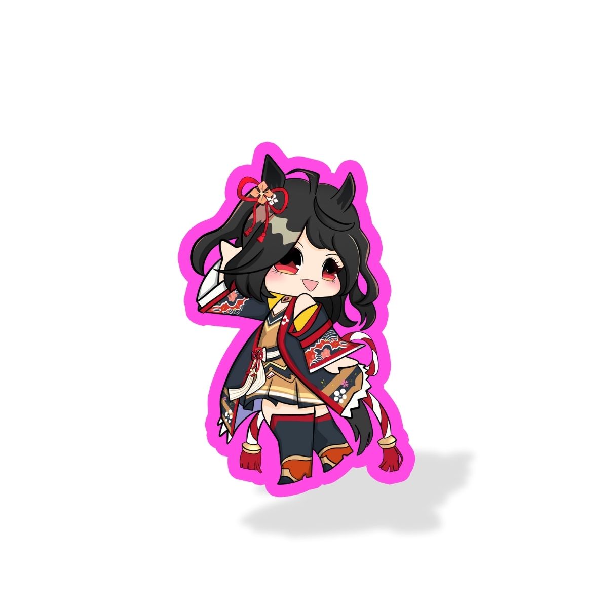 Kitasan Black Vinyl Sticker