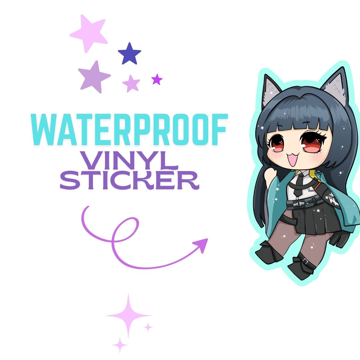 Miyabi Vinyl Sticker