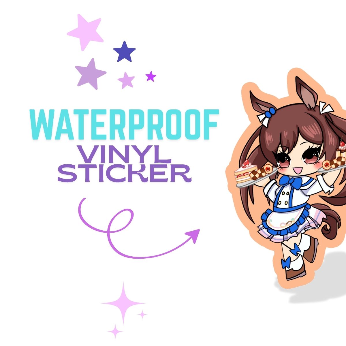 Hishi Akebono Vinyl Sticker