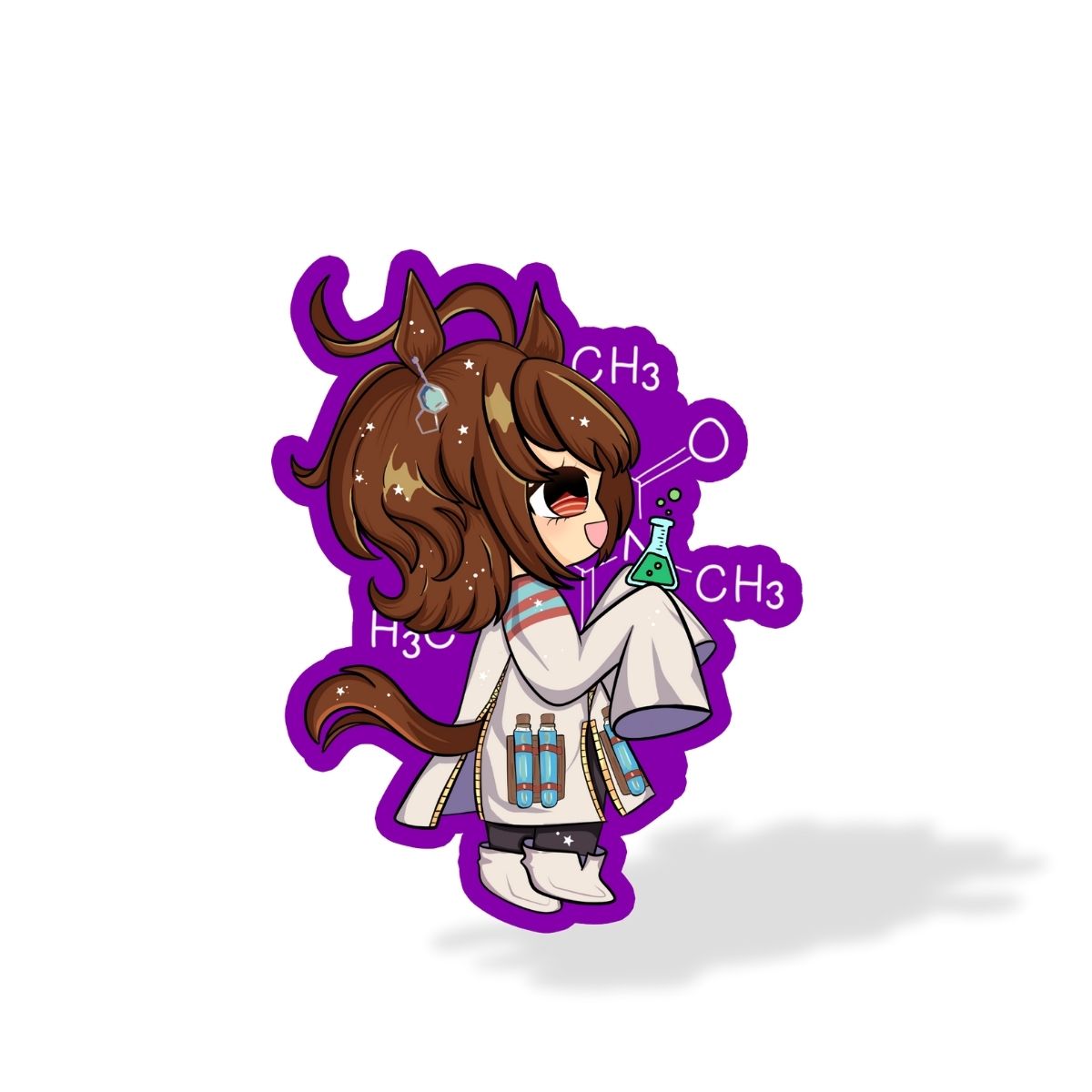 Agnes Tachyon Vinyl Sticker