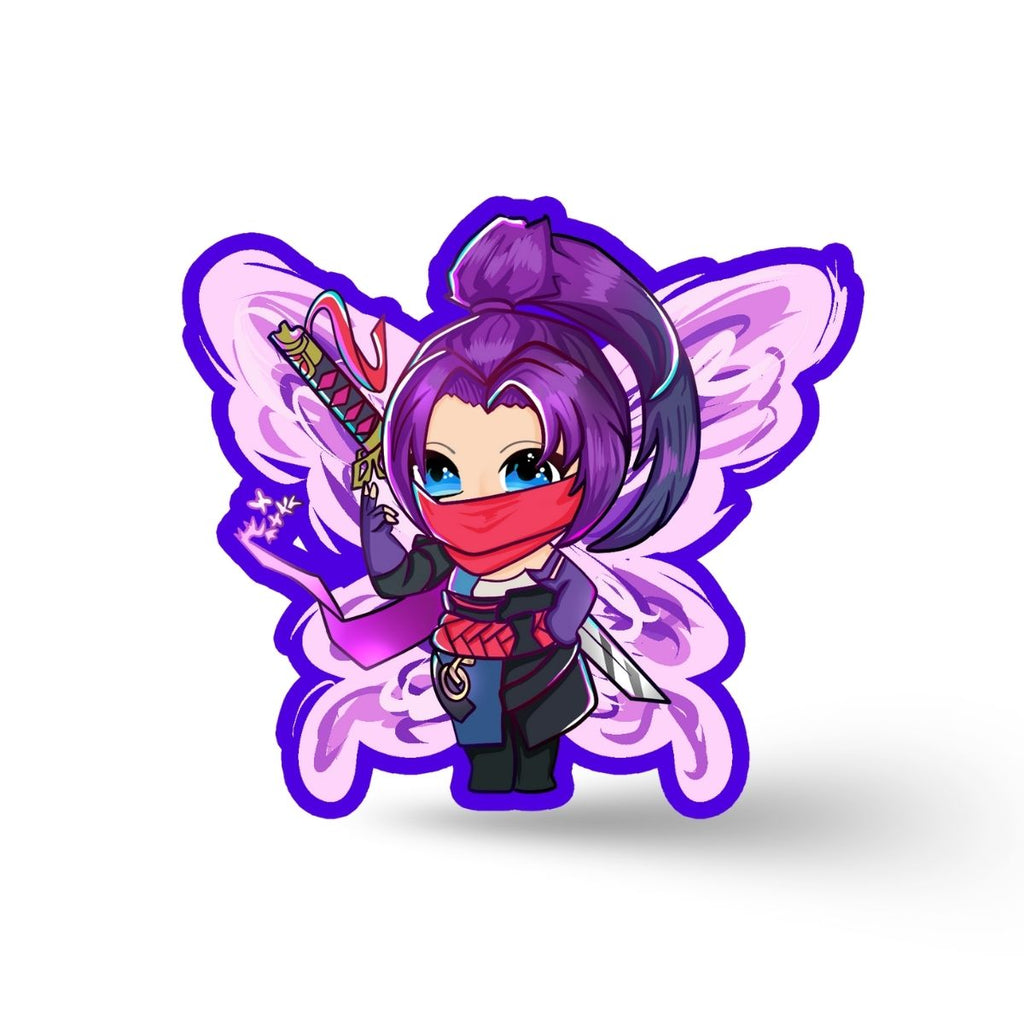 Psylocke Vinyl Sticker | Marvel Rivals