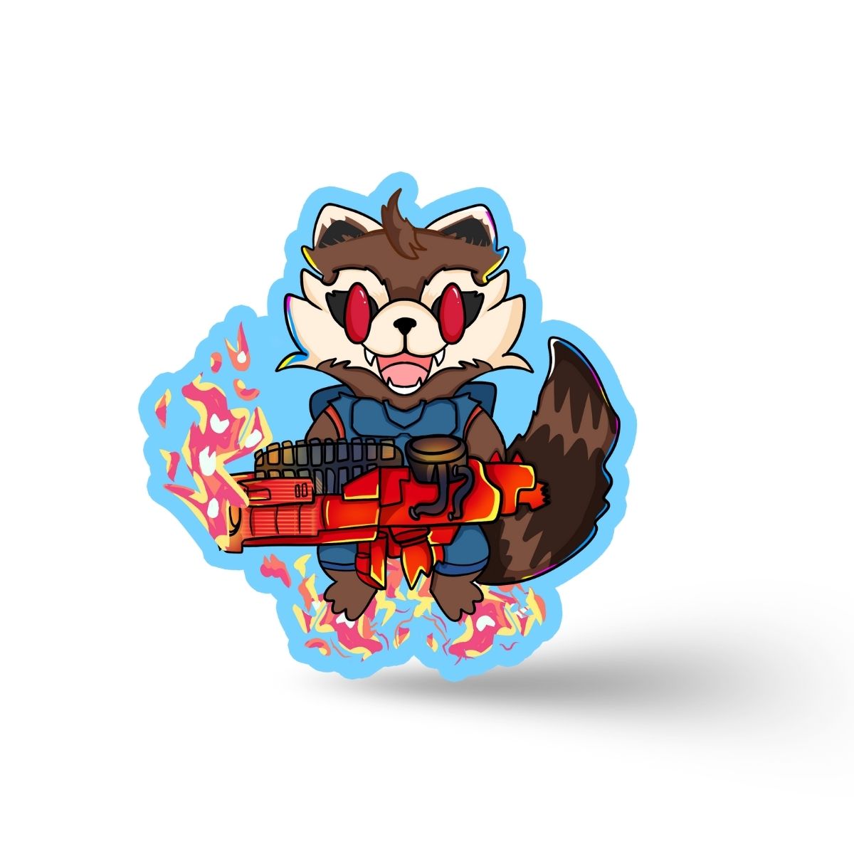 Rocket Vinyl Sticker | Marvel Rivals