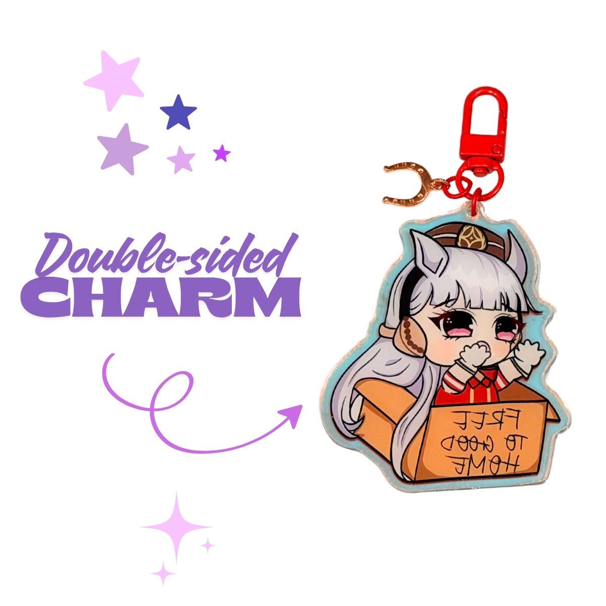 Gold Ship Charm