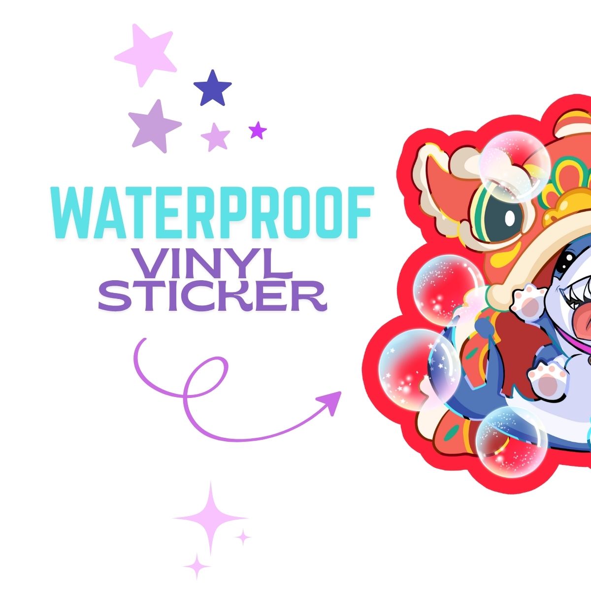 Jeff LNY Sticker
