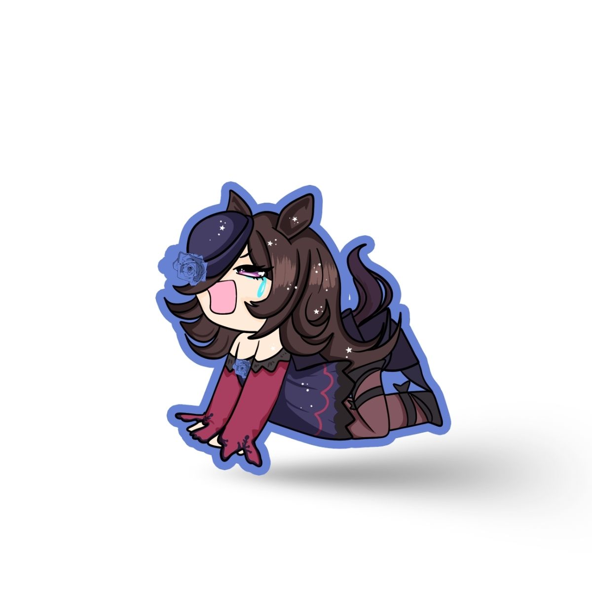 Rice Shower Vinyl Sticker