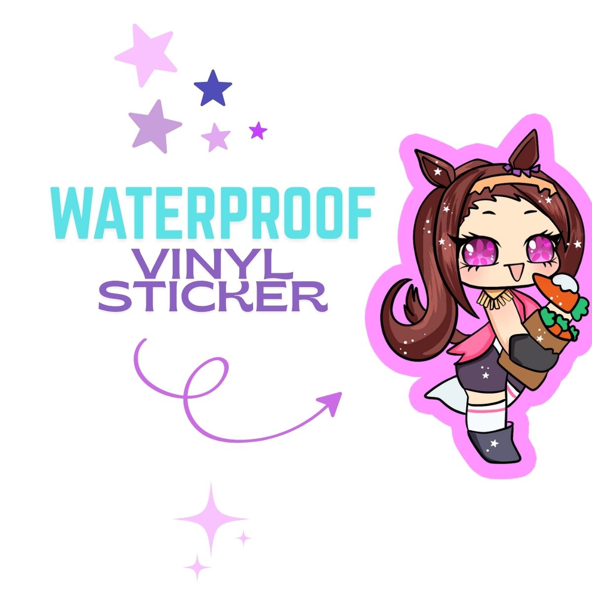 Sakura Bakushin O Vinyl Sticker