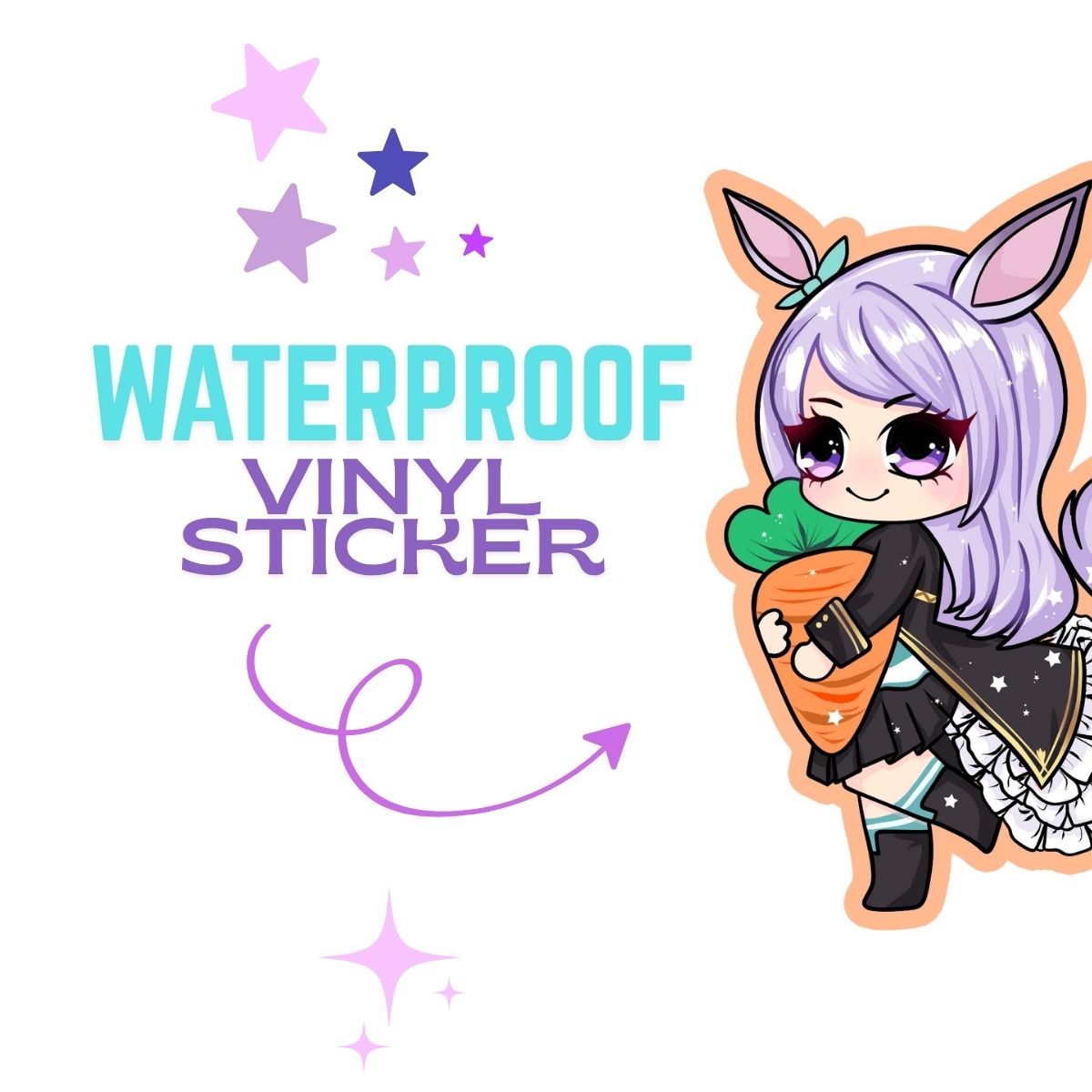 Mejiro McQueen Vinyl Sticker