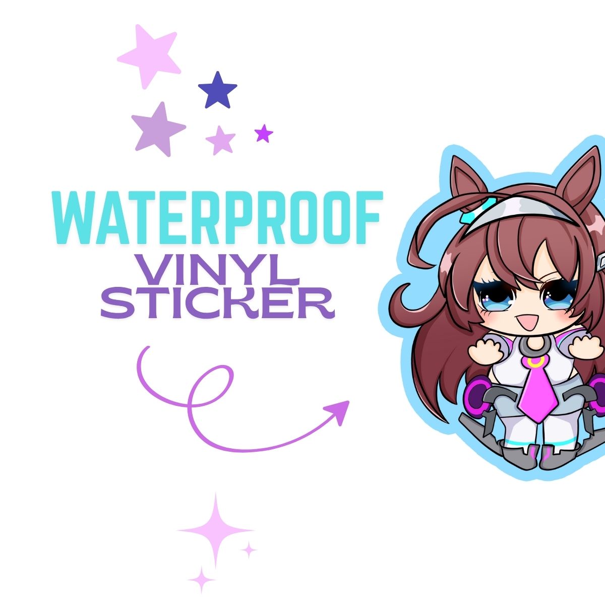 Mihono Bourbon Vinyl Sticker