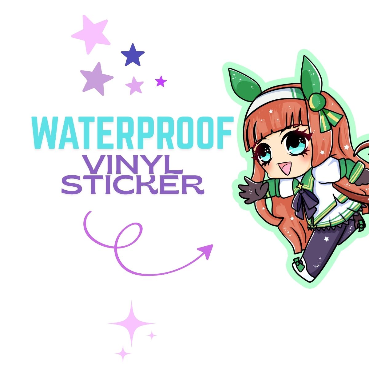 Silent Suzuka Vinyl Sticker