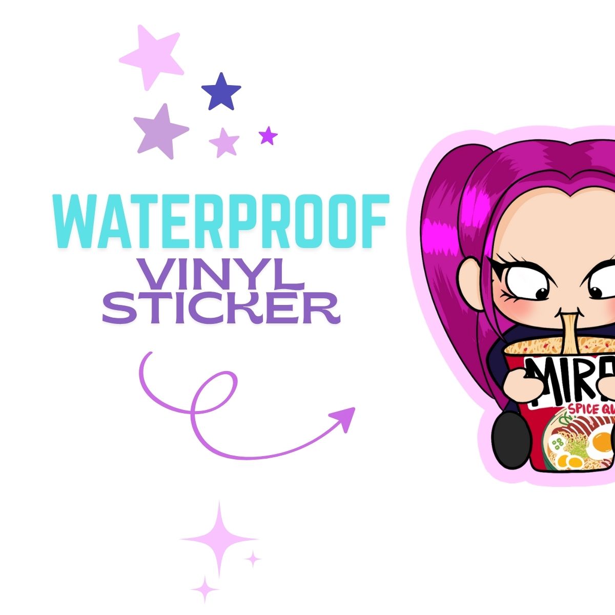 Mira Vinyl Sticker