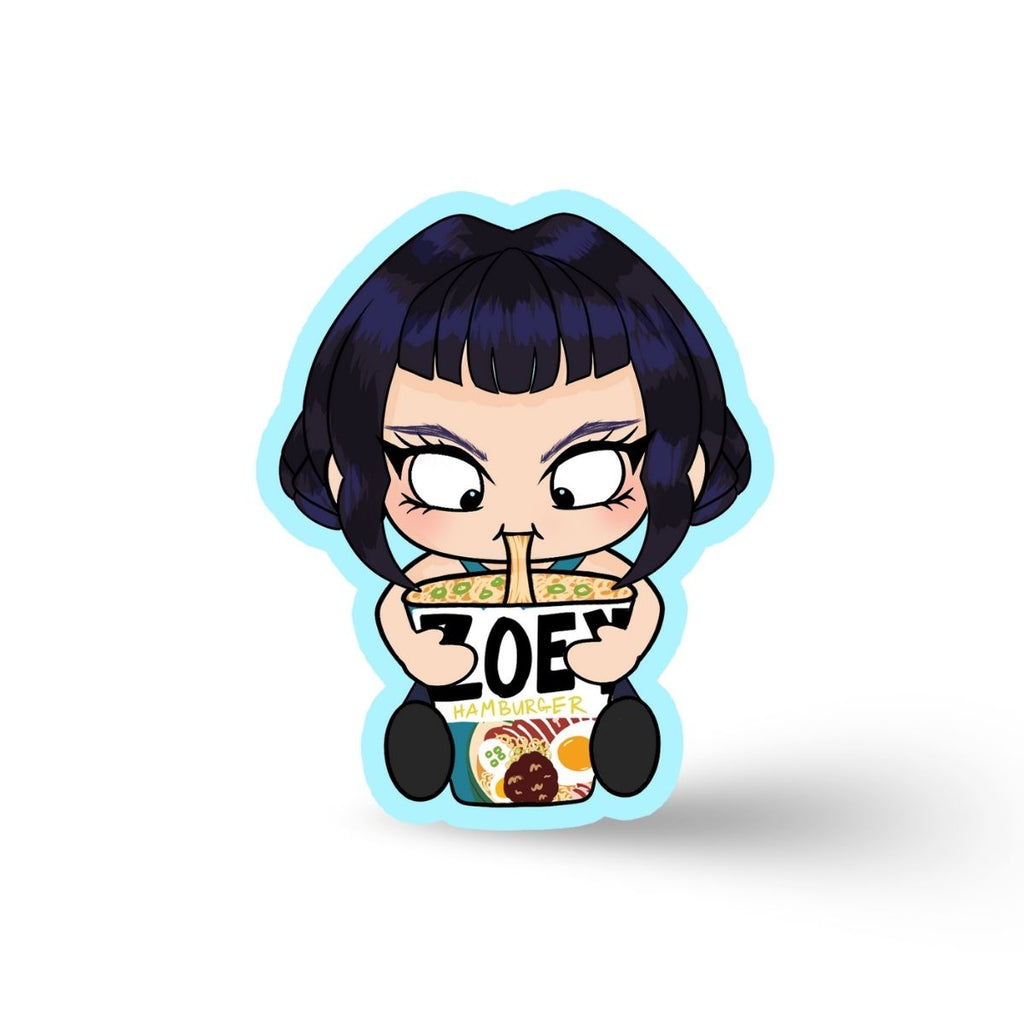 Zoey Vinyl Sticker