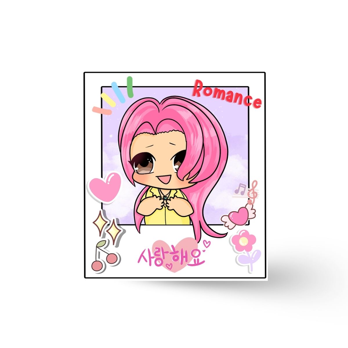 Romance Vinyl Sticker