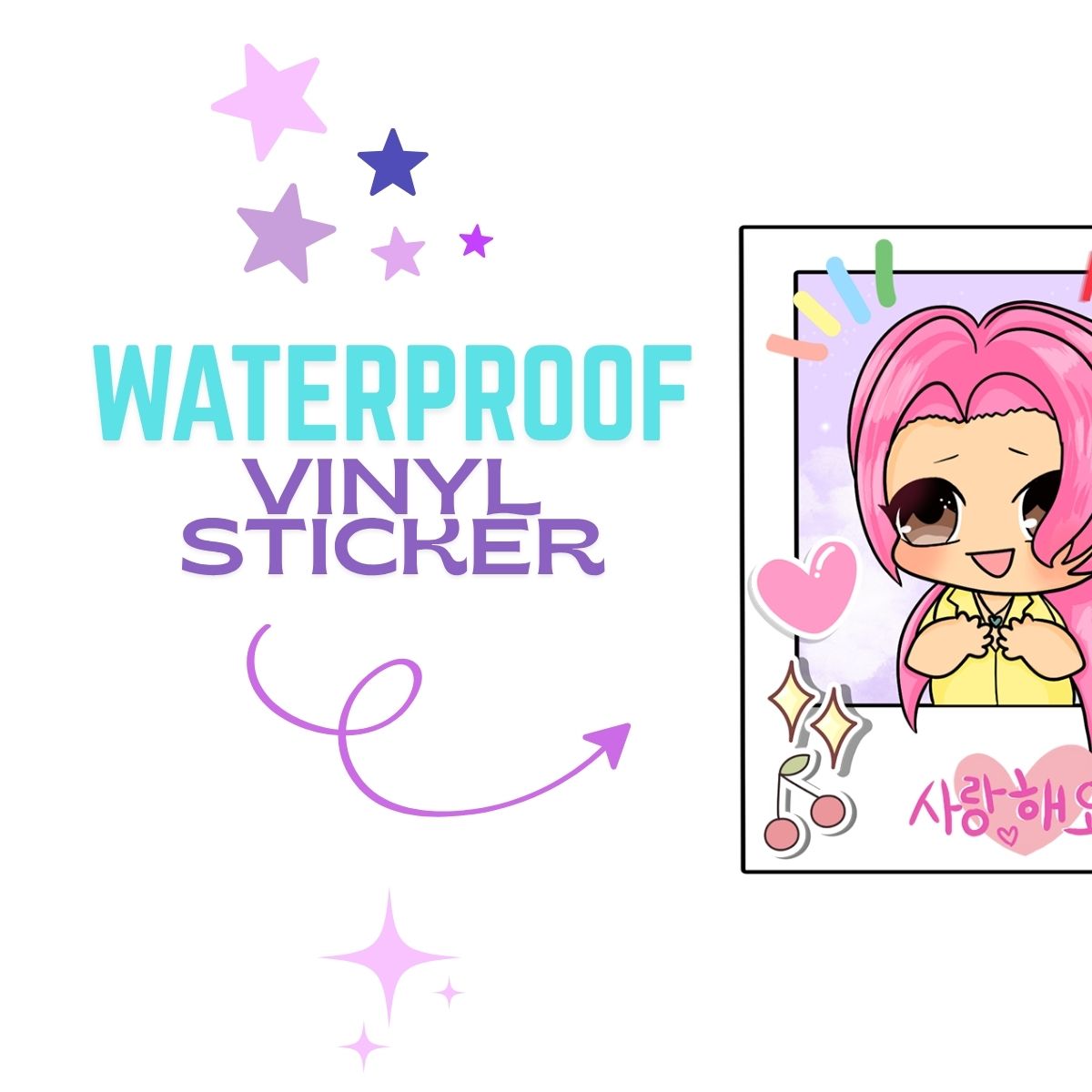 Romance Vinyl Sticker