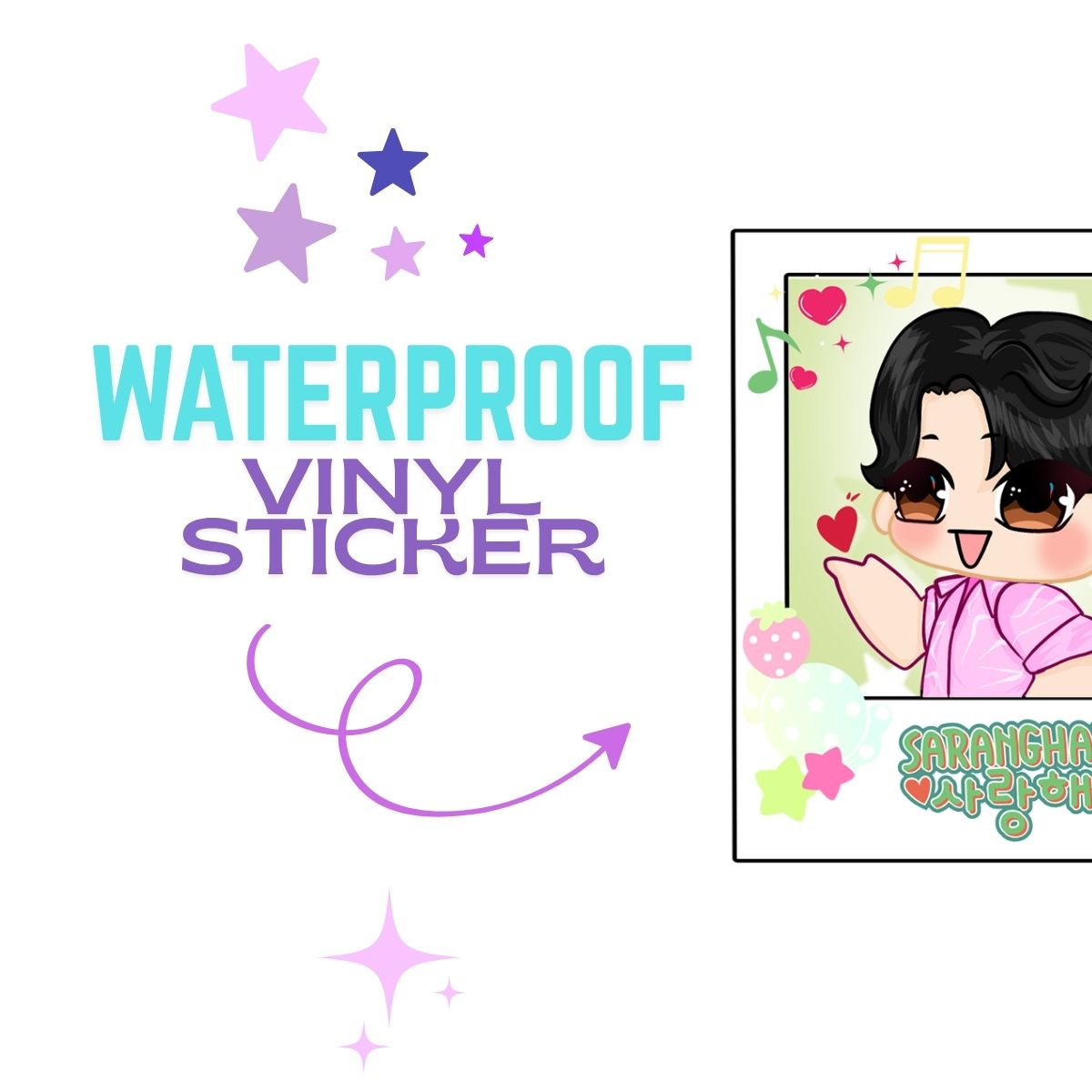 Jinu Vinyl Sticker