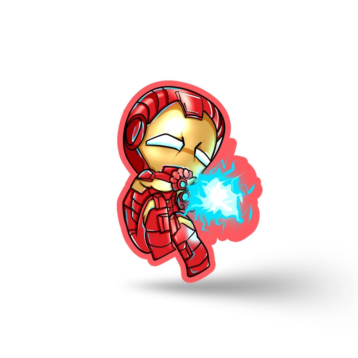 Iron Man Vinyl Sticker | Marvel Rivals
