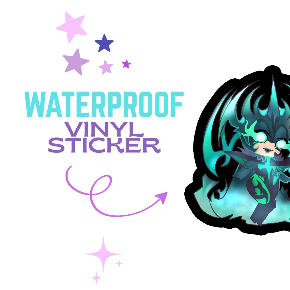 Hela Vinyl Sticker | Marvel Rivals