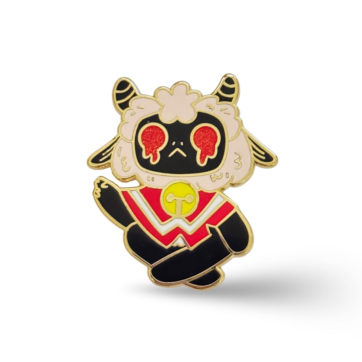 Cult of the Lamb Enamel Pin