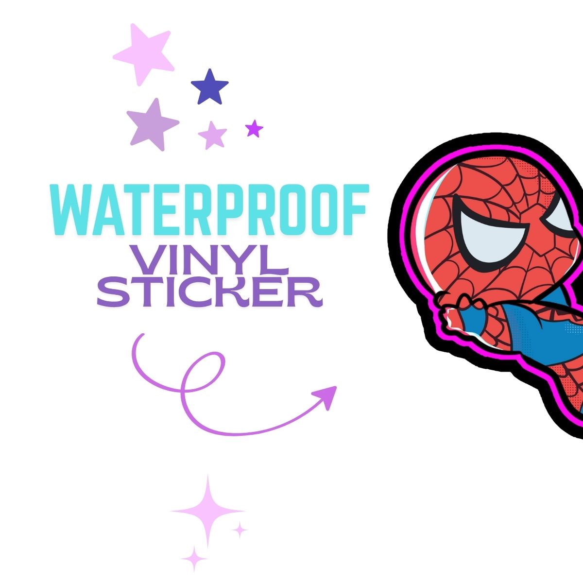 Spider Man Vinyl Sticker | Marvel Rivals