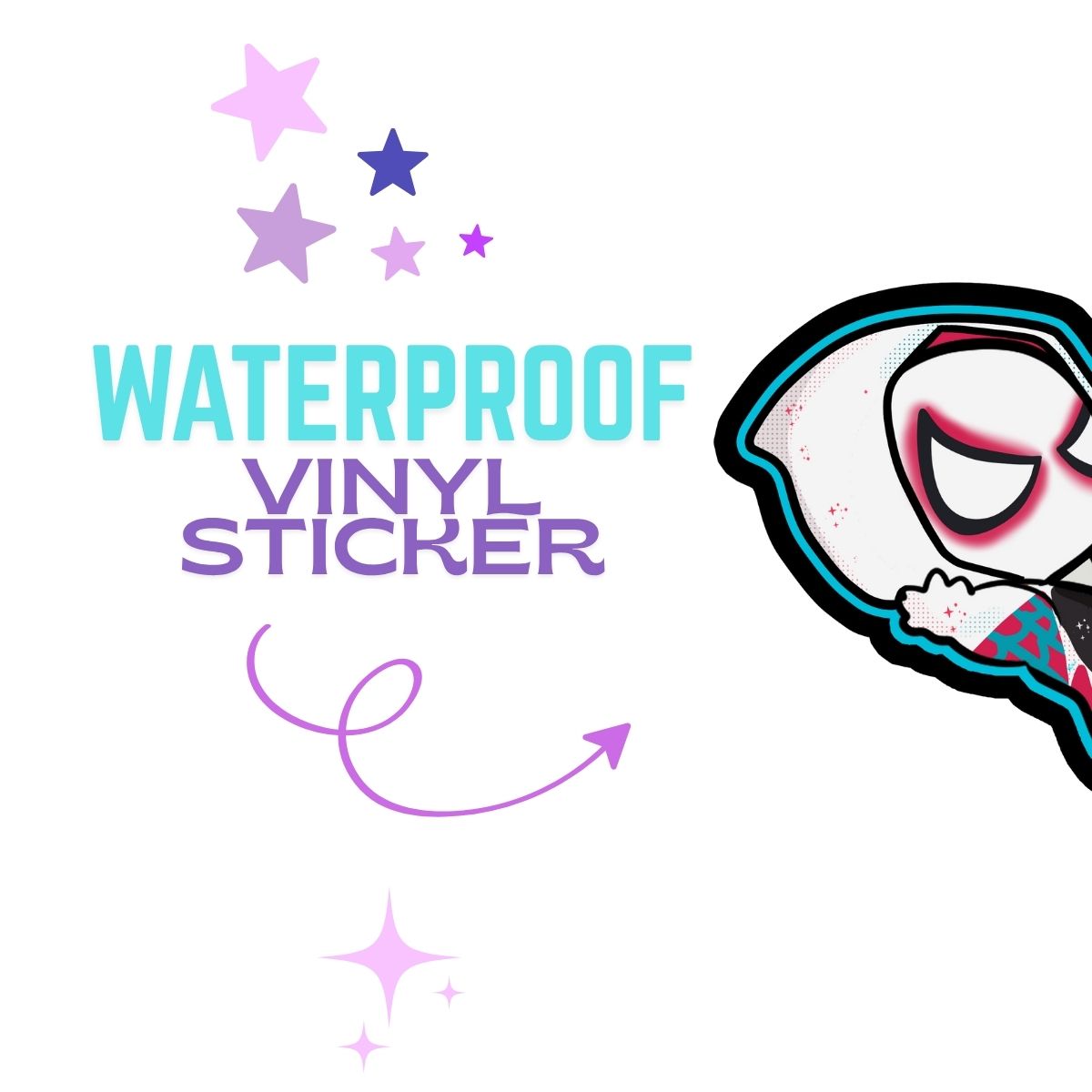Spider Gwen Vinyl Sticker | Marvel Rivals