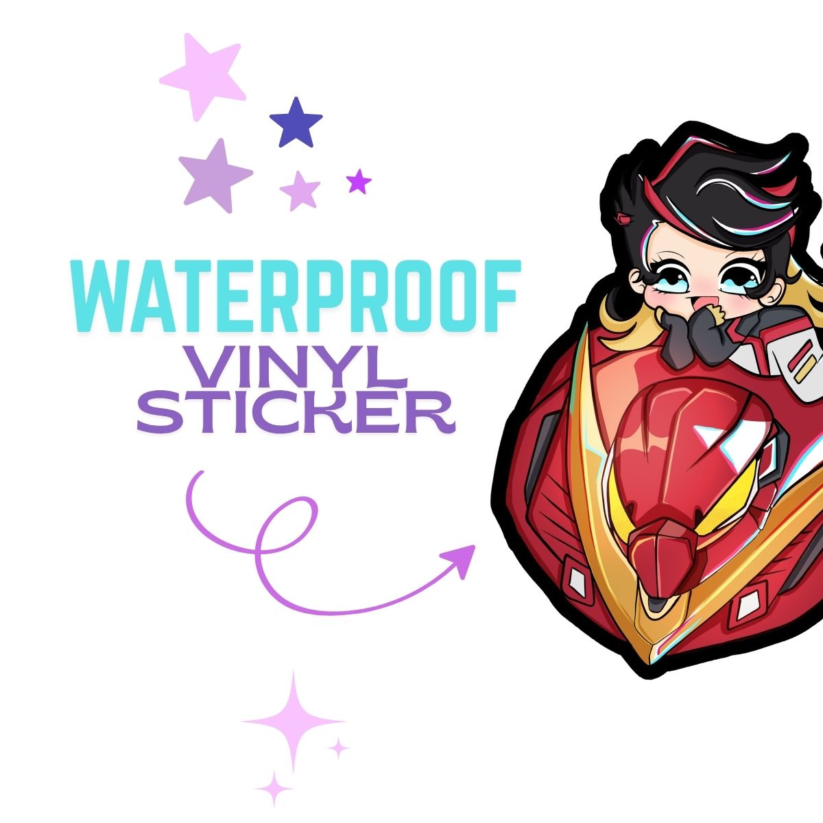 Peni Parker Vinyl Sticker | Marvel Rivals