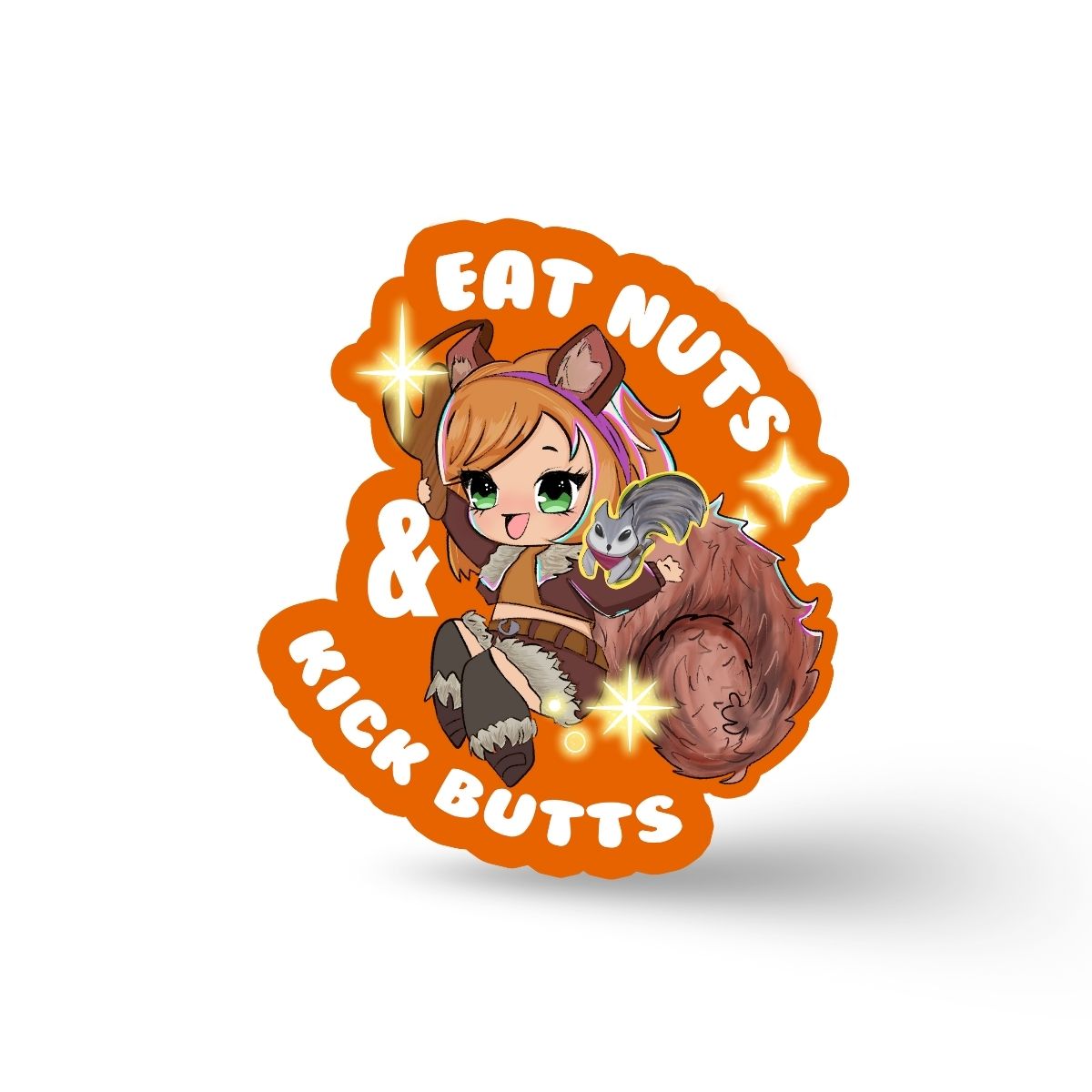 Squirrel Girl Vinyl Sticker | Marvel Rivals