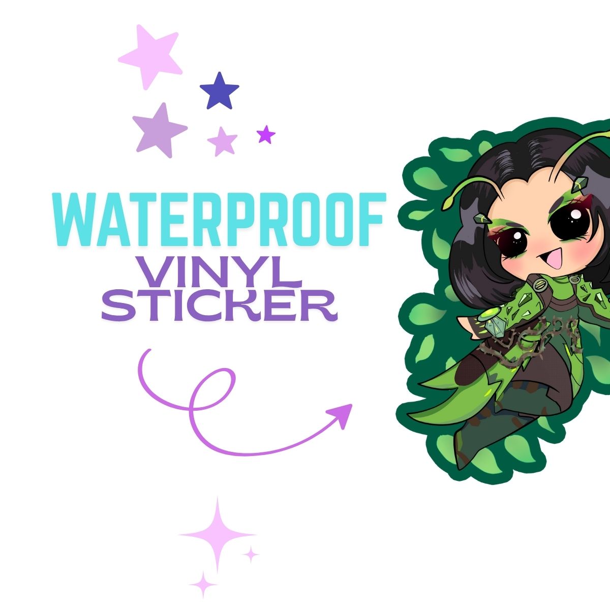 Mantis Vinyl Sticker | Marvel Rivals