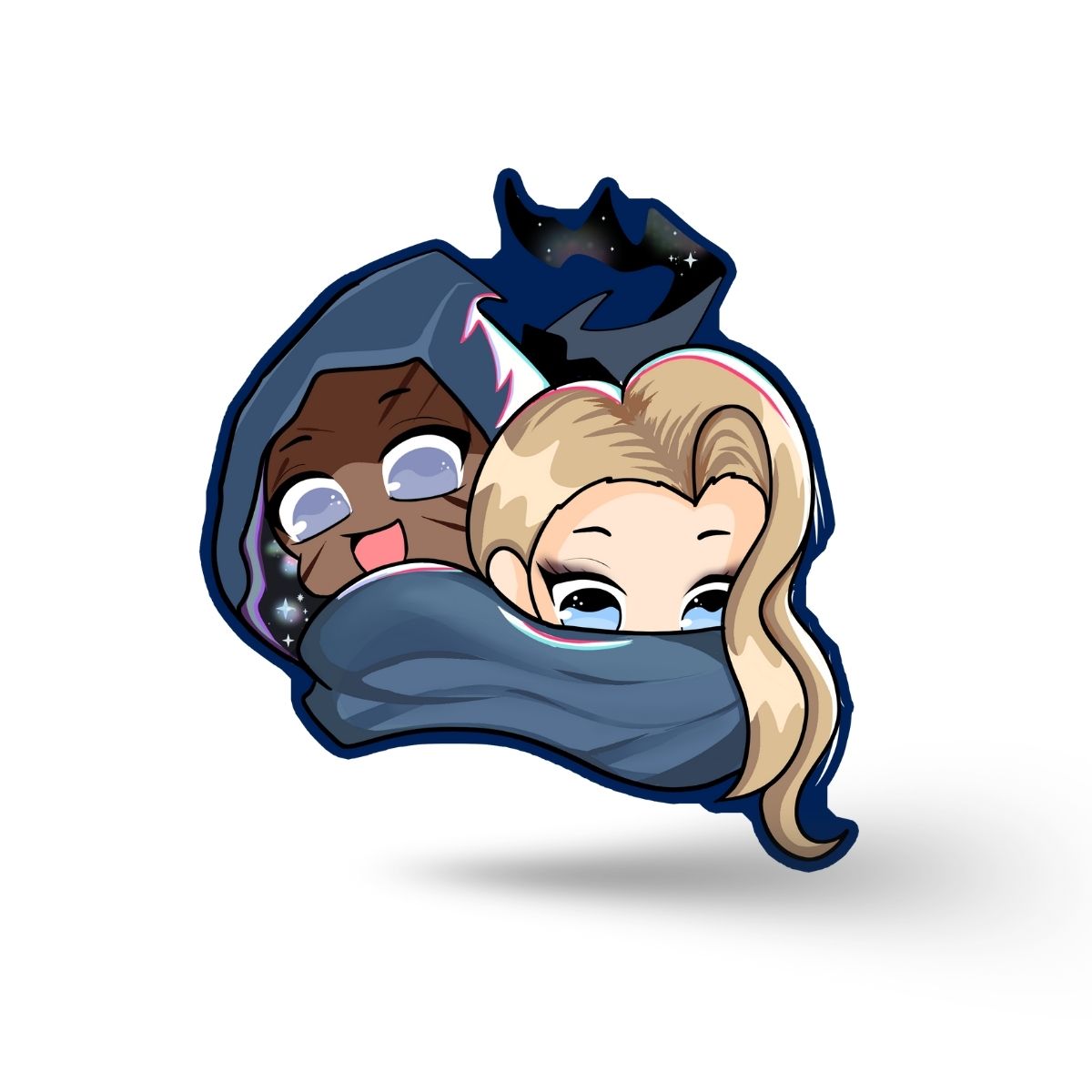 Cloak And Dagger Vinyl Sticker | Marvel Rivals