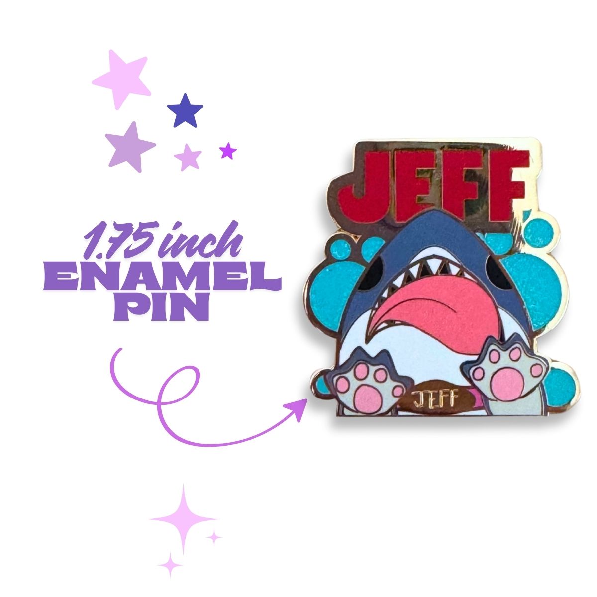 Jeff The Land Shark Pin | Marvel Rivals