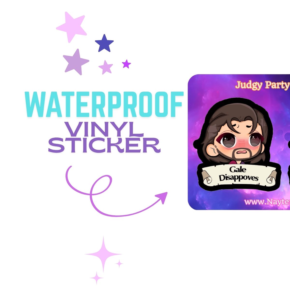 Gale Mini Sticker Sheet | Baldur’s Gate 3