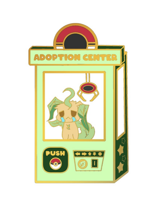 Adopt Shiny Leafeon Enamel Pin