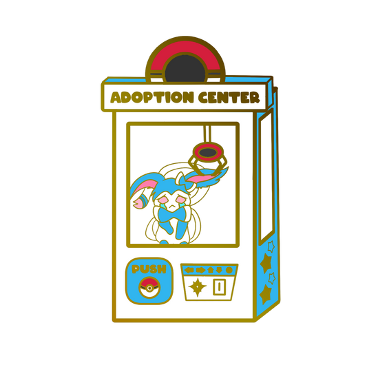 Adopt Shiny Sylveon Enamel Pin